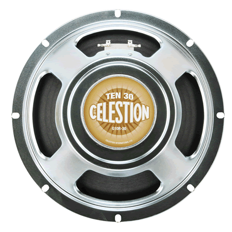 Celestion Ten 30 10" 30W 8 Ohm Guitar Speaker - Click Image to Close